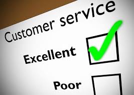 Excellence in customer service