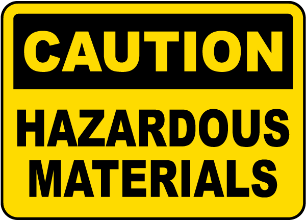 Hazardous materials